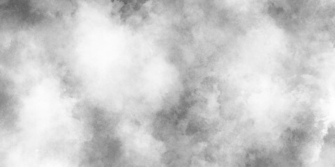 Realistic dry ice smoke clouds fog overlay perfect for compositing into your shots, white gray grey stone cement concrete texture background panorama banner long, black smoke cloud fog dust isolated.