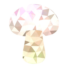 モザイク×マッシュルーム