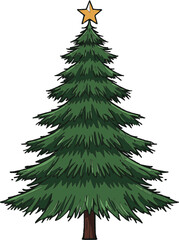 Illustration showing Christmas scenes with decorated tree, Santa Claus, snowman, fireplace, and joyful family moments. Suitable for seasonal cards, posters, and festive designs.