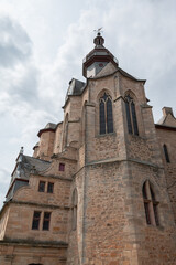 Schloss Marburg, eine Teilansicht