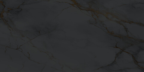 Luxurious black marble texture with natural white veins, elegant stone background, abstract polished and acrylic plaster Wall and panel marble natural pattern for architecture and interior design.