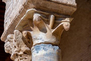Column capitals in Kairouan Grand Mosque