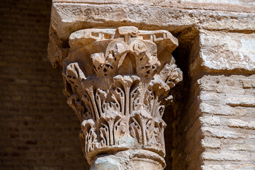 Column capitals in Kairouan Grand Mosque