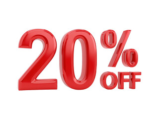 Get 20% Off Now with This Stunning Red Sale Graphic, Perfect for Catching Eyes and Driving Sales, Ideal for Online Promotions and Advertising Campaigns, Don't Miss Out, Limited Time Offer