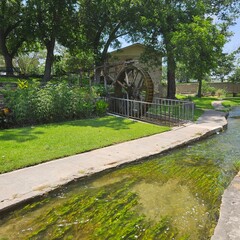 Historic Pound Mill and Park in San Saba, Texas