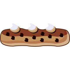 Chocolate Cream Eclair