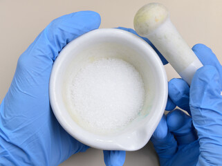 Ammonium sulfate or ammonium sulphate.