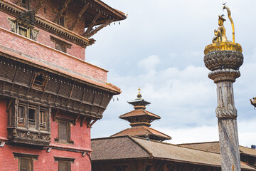 Royal Palace and Krishna Mandir with King&rsquo;s Column