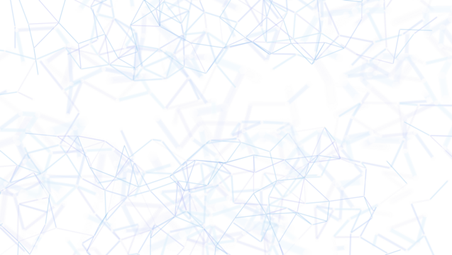 Digital network concept with light blue lines on a white background. Perfect for technology, data, and innovation. Represents connection, commun