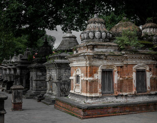 Fototapeta premium Timeless Shrines of Pashupatinath at kathmandu 