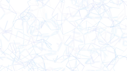 Abstract network of blue lines on white. Ideal for technology, communication, digital concepts, connection, internet, and science visuals. Clean