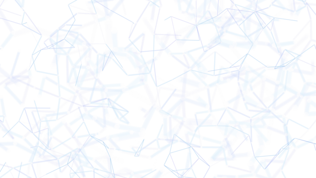 Abstract network of blue lines on white. Ideal for technology, communication, digital concepts, connection, internet, and science visuals. Clean - Powered by Adobe