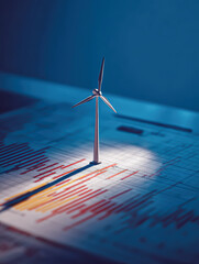 This business financial stock market chart shows investment wealth and currency banking growth with a pen and paper document diagram