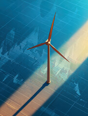 This business financial stock market chart shows investment wealth and currency banking growth with a pen and paper document diagram