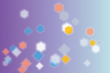 Abstract Gradient Background with Geometric Shapes and Subtle Sparkle Overlay for Modern Design Projects and Creative Presentations with a Sophisticated and Clean Aesthetic