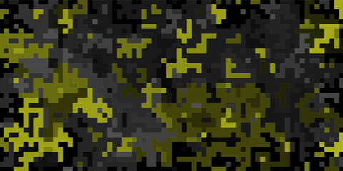 Abstract Pixel Noise Background – Glitch Art Texture for Digital Design