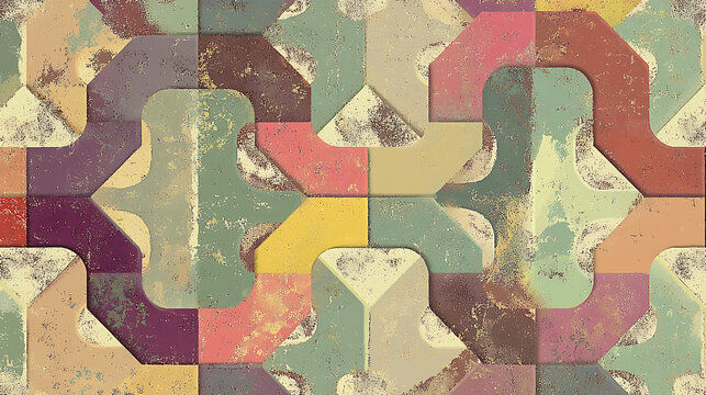 A colorful abstract pattern with a lot of different colors