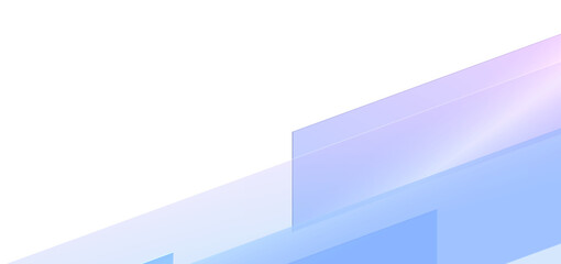 Modern Clean Corporate. Neon Blue Soft Gradient Abstract Frame Geometric Shapes Glass Surface. Design for business presentations, technology themes, minimal digital.