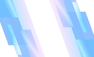 Modern Clean Corporate. Neon Blue Soft Gradient Abstract Frame Geometric Shapes Glass Surface. Design for business presentations, technology themes, minimal digital.