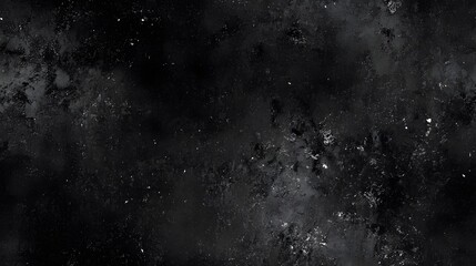 Obraz premium Dark textured surface with scattered light specks creates an abstract background.