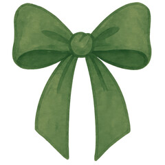 Classic Green Gift Bow
