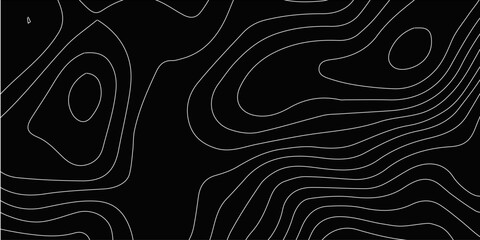 An abstract black and white background with a seamless floral line pattern and vintage wave texture for textile fabric art and wallpaper decoration © Md