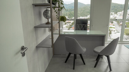 Móveis Escritório Interiores Consultório Móveis Planejados Arquitetura Design De Interiores Funcional Atendimento Comercial Técnico Elétrica Hidráulico Ambiente Confortável Planejamento Decoração