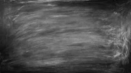 black chalkboard with white smudges