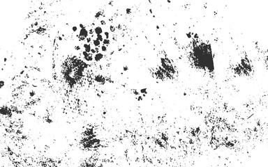 Abstract grunge texture effect, scratch and dust particle grain on white background.. Grunge black and white pattern. Monochrome particles abstract texture.