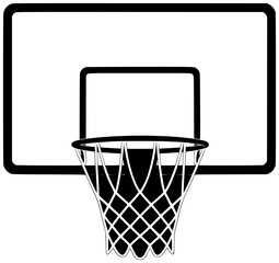 competition illustration game silhouette basket logo sport icon hoop outline basketball ball team net court equipment play goal activity shape and vector graphic background