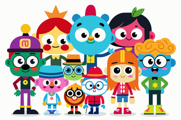 children with a lot of toys