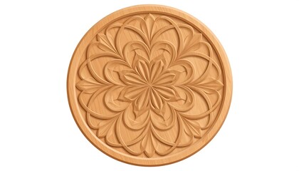 Ornate Circular Design Decorative Plate.