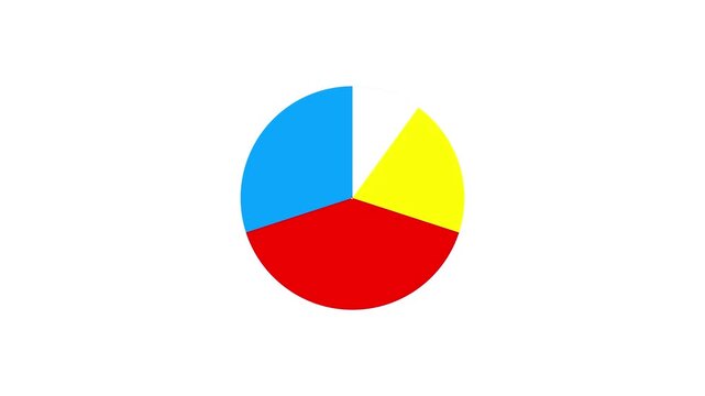 Business Chart circle animation