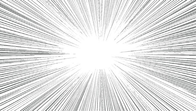 Radial lines burst effect grey white abstract background
