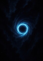 Obraz premium Mystical swirling cosmic vortex