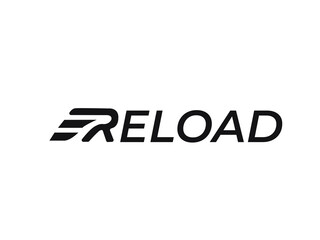 Reload Logo Vector Typography  logo 