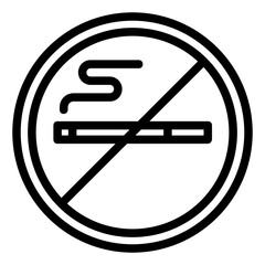 No Smoking icon