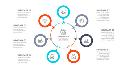 Business Infographic Set &mdash; Success Finance and Data Visualization Concept