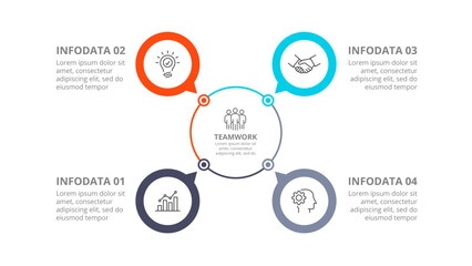 Business Infographic Set &mdash; Success Finance and Data Visualization Concept