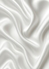 Obraz premium Elegant smooth white silk texture