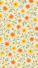 Floral elegance for mobile backgrounds mobile wallpaper