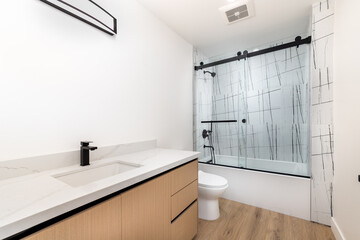 modern bathroom interior
