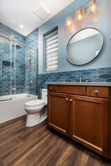 modern bathroom interior