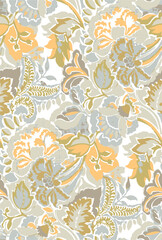 Tropical Seamless pattern with linear tropical leaves. Line art botanical background. Hand drawn vector illustration.Botanical bamboo palm seamless pattern with lush jungle leaves, organic branches,   © Sketch