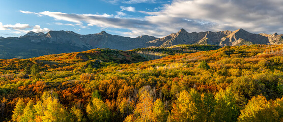 autumn colors in the mountains