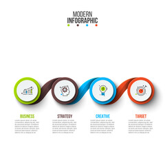 Business Infographic Set — Success Finance and Data Visualization Concepts