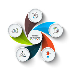 Business Infographic Set — Success Finance and Data Visualization Concepts