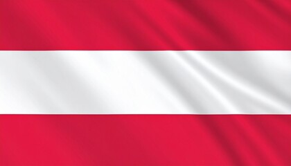 Obraz premium Celebrate legacy and clarity with Austria’s flag—where bold red bands and a white center reflect strength, simplicity, and enduring national pride.