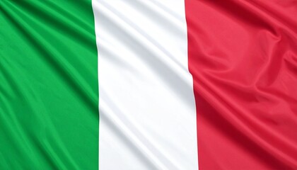Obraz premium Celebrate unity and heritage with Italy’s flag—where vertical bands of green, white, and red reflect hope, peace, and national pride.