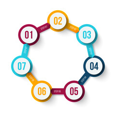 Business Infographic Set — Success Finance and Data Visualization Concepts